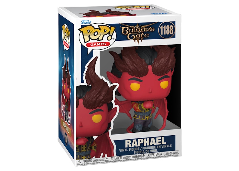 Funko Pop! Baldur's Gate Raphael (Cambion Devil) Figure #1188