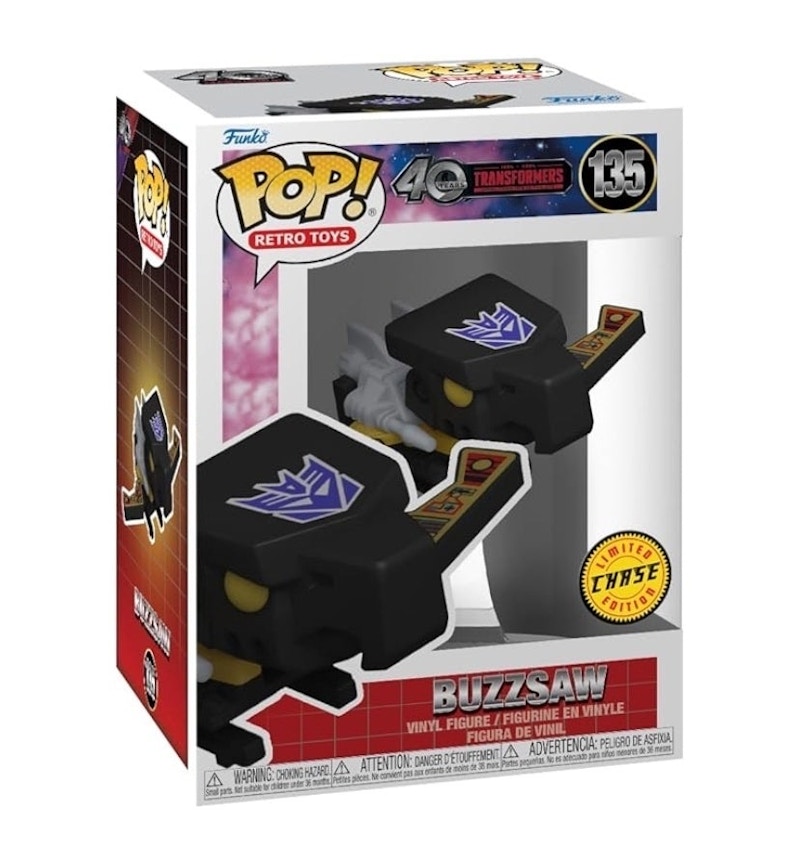 Funko Pop! Retro Toys: Buzzsaw (Chase) Figure #135