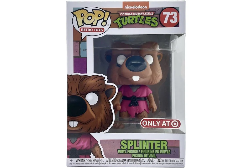 Funko Pop! Retro Toys Nickelodeon Mutant Ninja Turtles Splinter Target Exclusive Figure #73