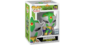 Funko Pop! Retro Toys Power Rangers x Teenage Mutant Ninja Turtles Shredder 2022 Funkon Exclusive Figure #110
