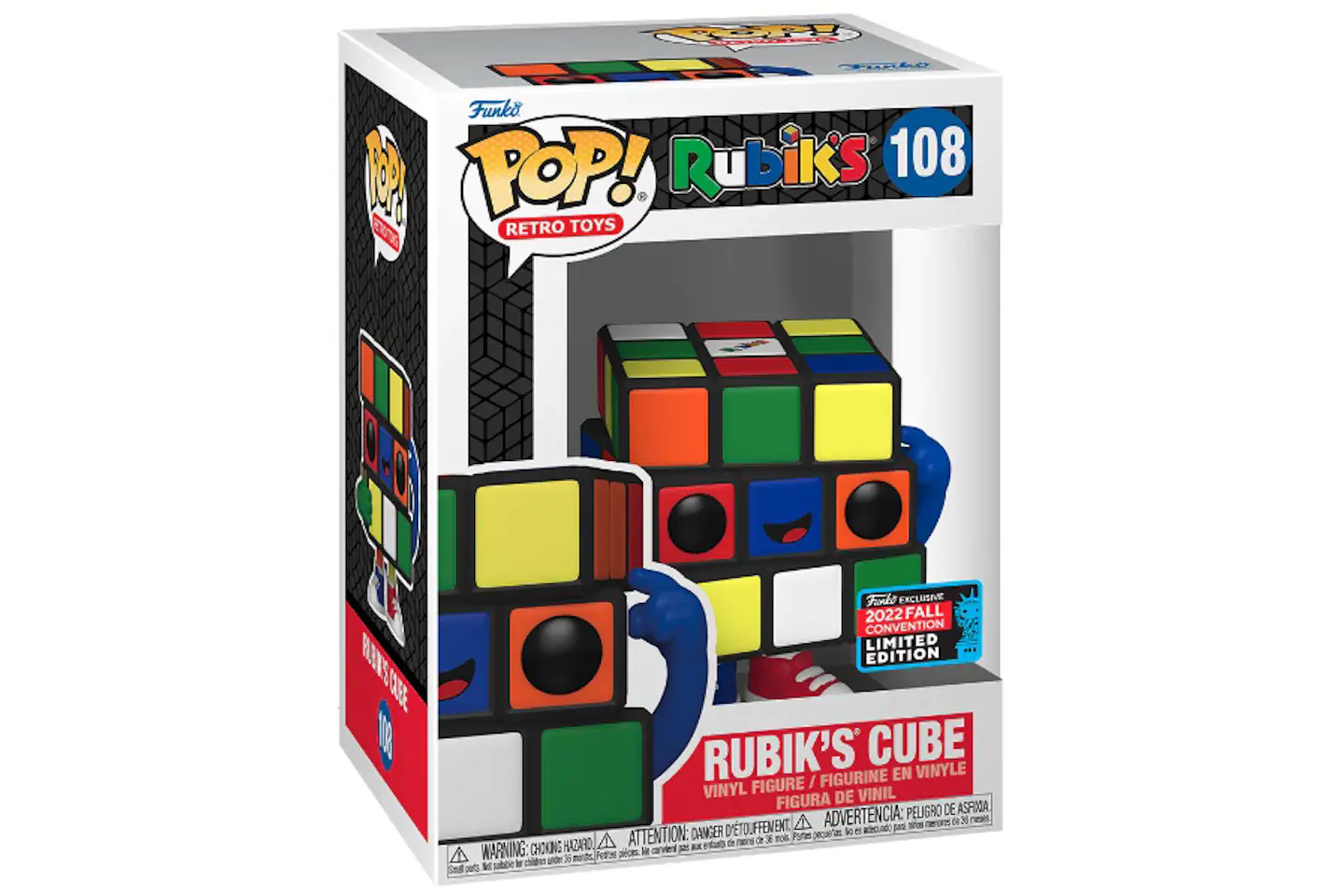 Funko Pop! Retro Toys Rubik's (Rubik's Cube) 2022 Fall Convention ...