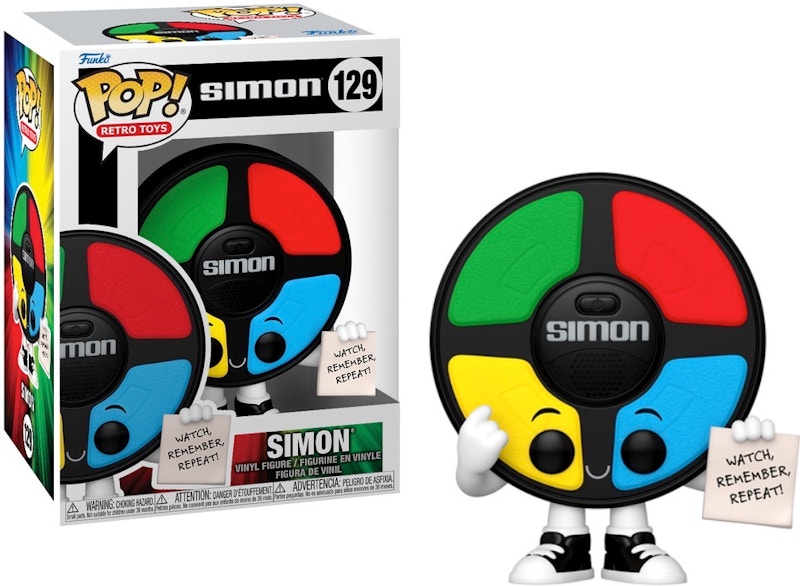 Funko Pop! Retro Toys: Simon Figure #129