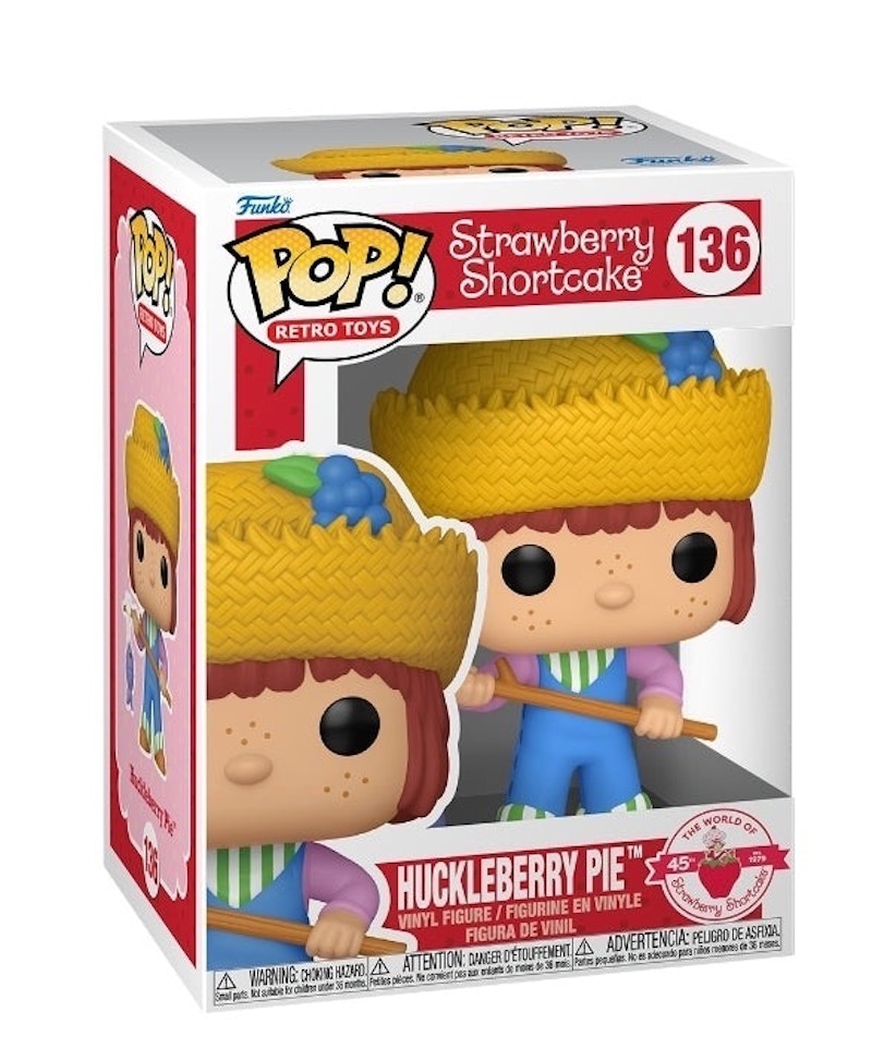 Funko Pop! Retro Toys: Strawberry Shortcake Huckleberry Pie Figure #136