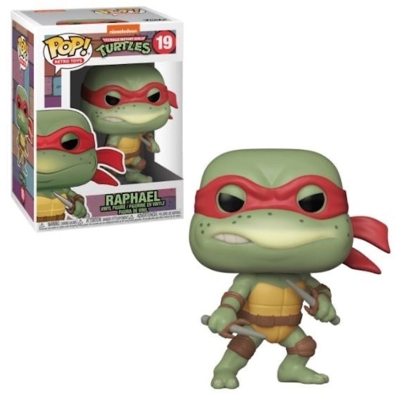 Funko Pop! Retro Toys: Teenage Mutant Ninja Turtles Raphael Figure #19