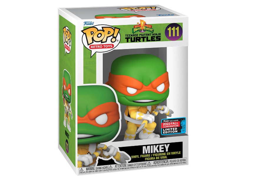 Funko Pop! Retro Toys Teenage Mutant Ninja Turtles x Power Rangers