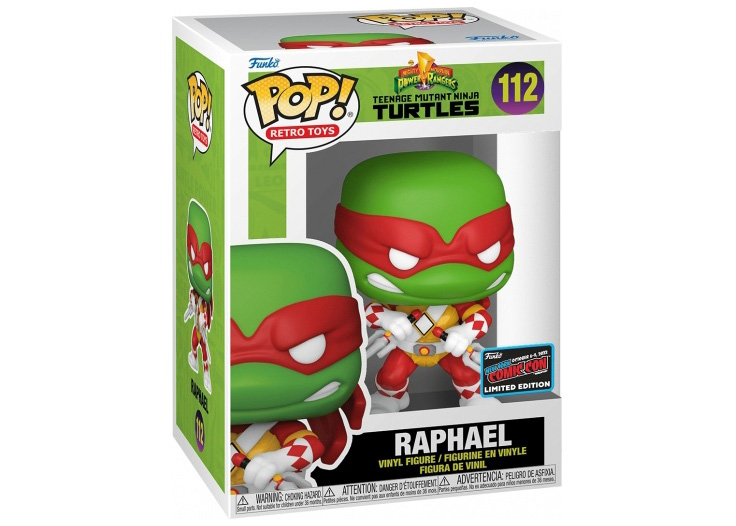 Funko Pop! Retro Toys Teenage Mutant Ninja Turtles x Power Rangers 
