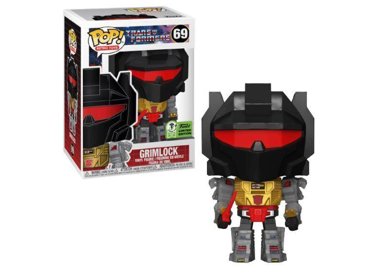 Transformers Grimlock #69 2021 Spring Convention Limited Edition Details about   Funko Pop 