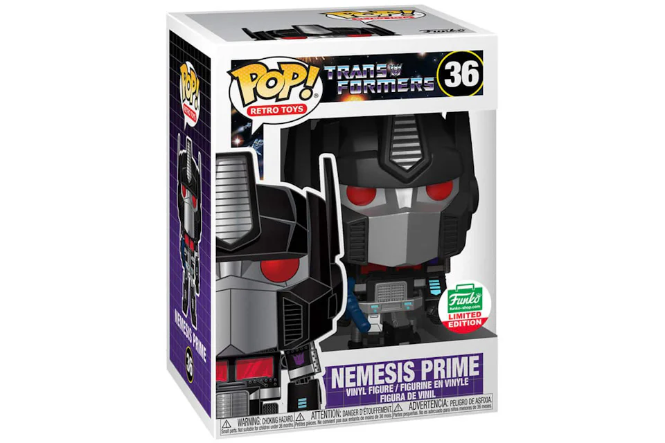 Funko Pop! Retro Toys Transformers Nemesis Prime Funko Shop Exclusive Figure #36
