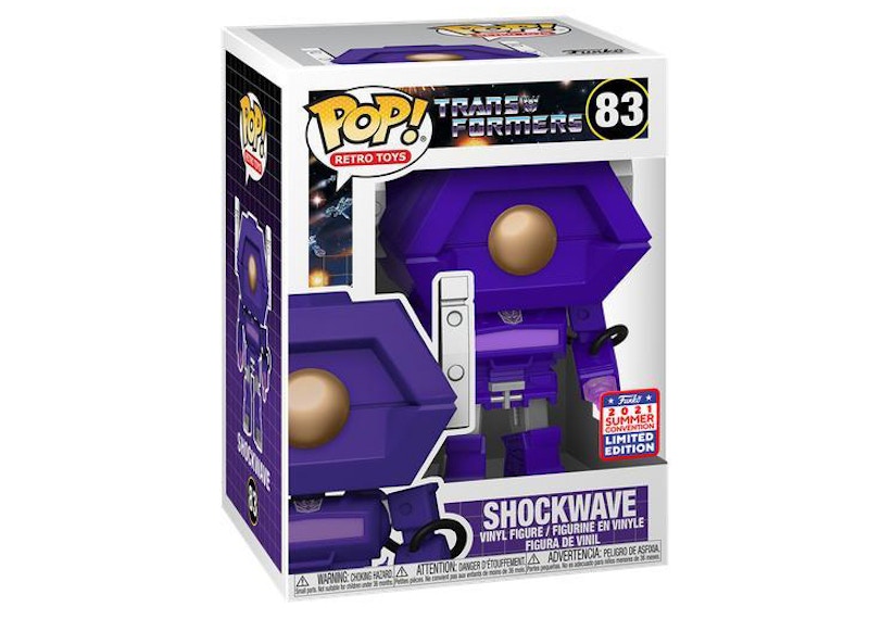 Funko Pop! Retro Toys Transformers Shockwave 2021 Summer