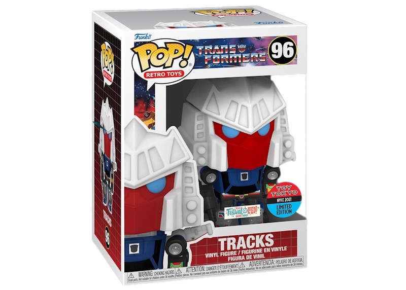 Funko Pop! Retro Toys Transformers Tracks Festival of Fun Toy