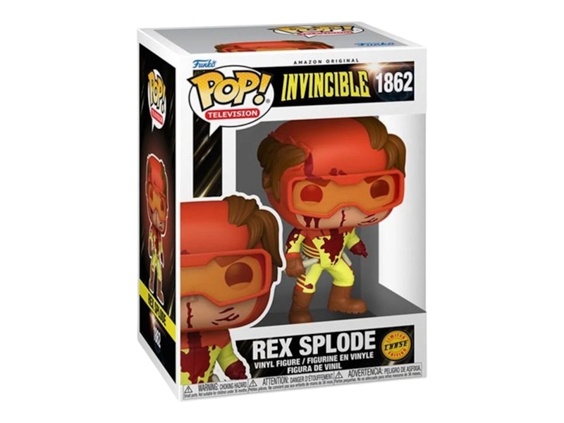 Funko Pop! Television Invincible Rex Splode Chase Figure #1862