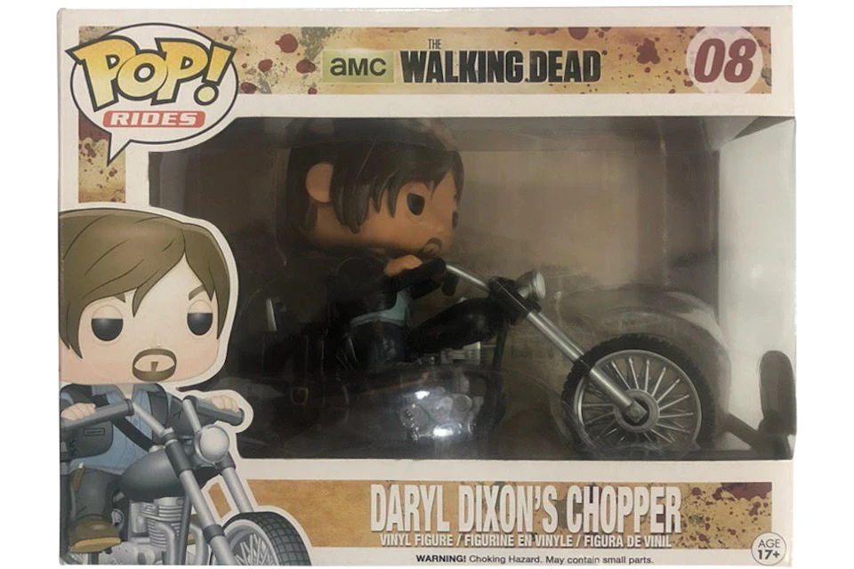 Funko Pop! Rides AMC The Walking Dead Daryl Dixon's Chopper Figure #08