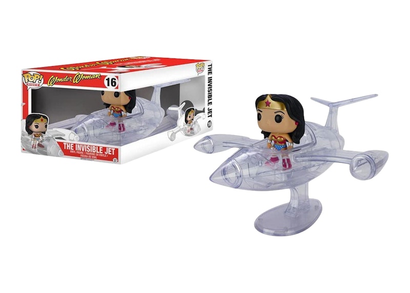 Funko Pop! Rides DC Wonder Woman's Invisible Jet Figure #16