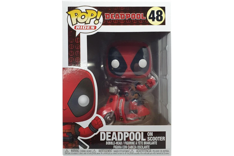 Funko Pop! Rides Deadpool Deadpool on Scooter Bobble-Head Figure #48
