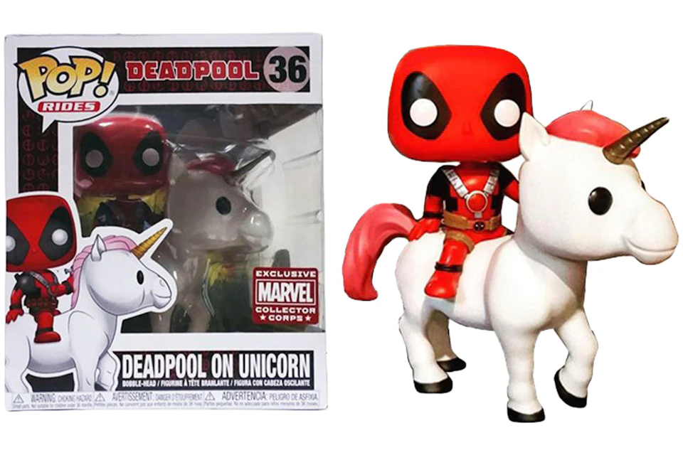 Funko Pop Rides Deadpool Deadpool On Unicorn Marvel Collector Corps Figure 36 Gb Funko Pop Rides Deadpool Deadpool On Unicorn Marvel Collector Corps Figure 36 Gb