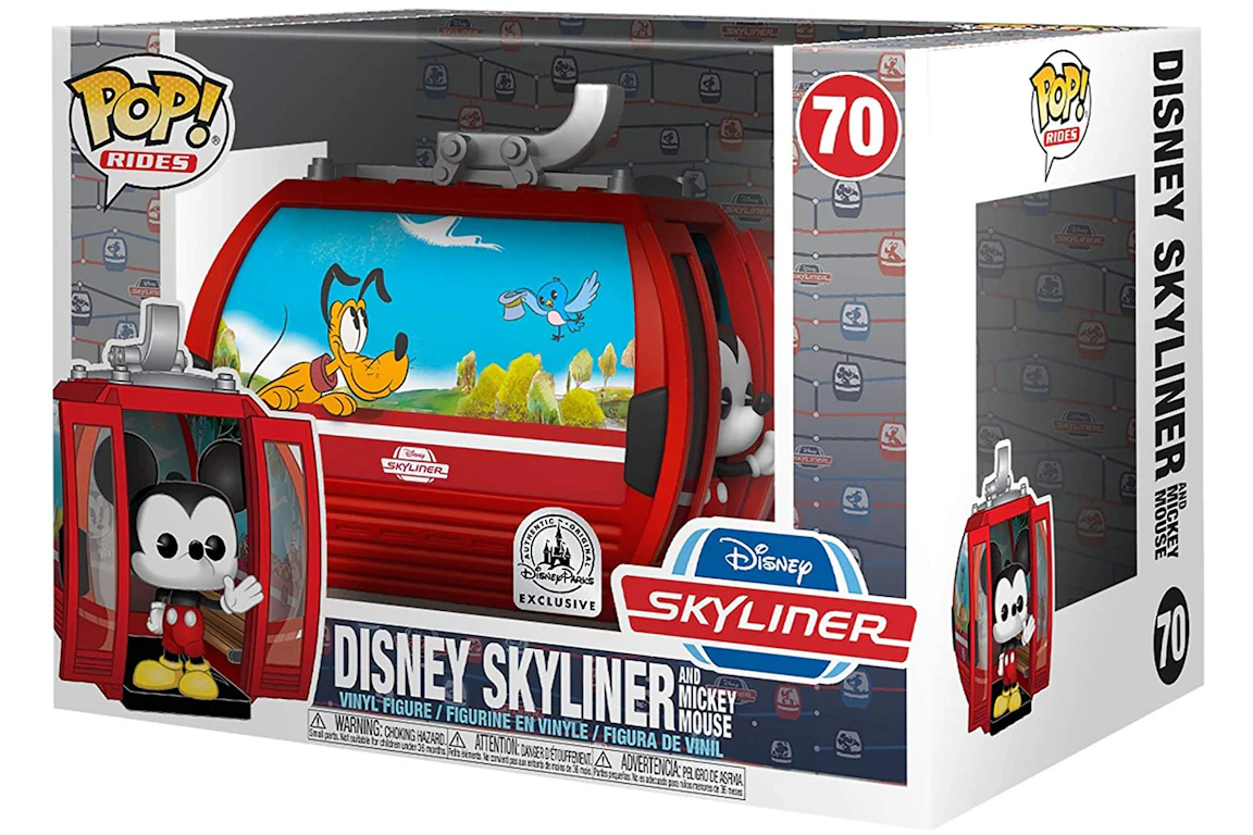 Funko Pop! Rides Disney Skyliner And Mickey Mouse Disney Parks ...