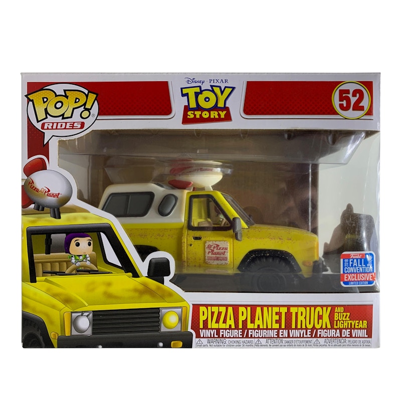 pizza planet truck pop vinyl