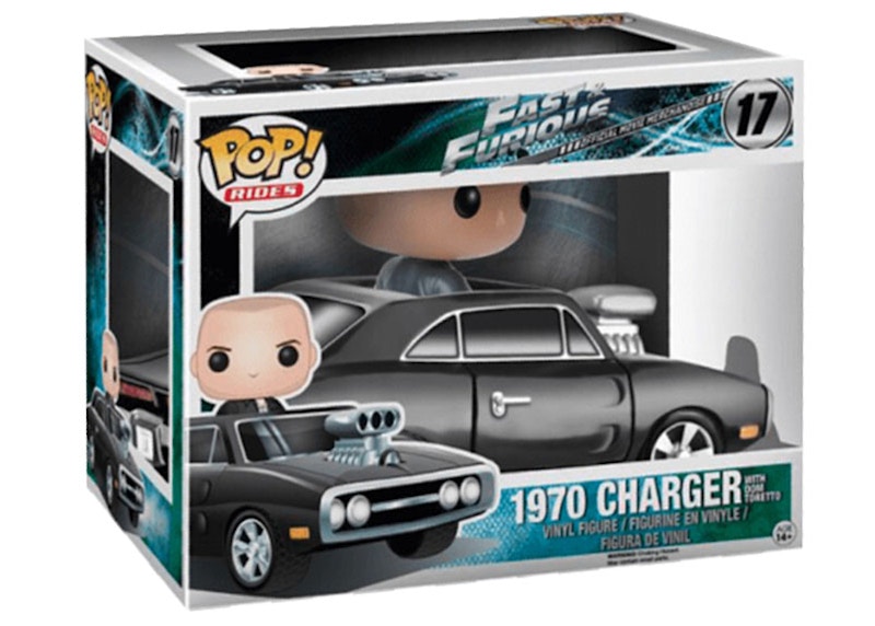 Funko Pop! Rides Fast & Furious 1970 Charger with Dom Toretto Figure #17