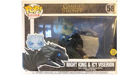 Funko Pop! Rides Game of Thrones Night King & Icy Viserion (Glow) Figure #58