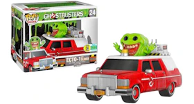 Funko Pop! Rides Ghostbusters ECTO-1 with Slimer SDCC Figure #24