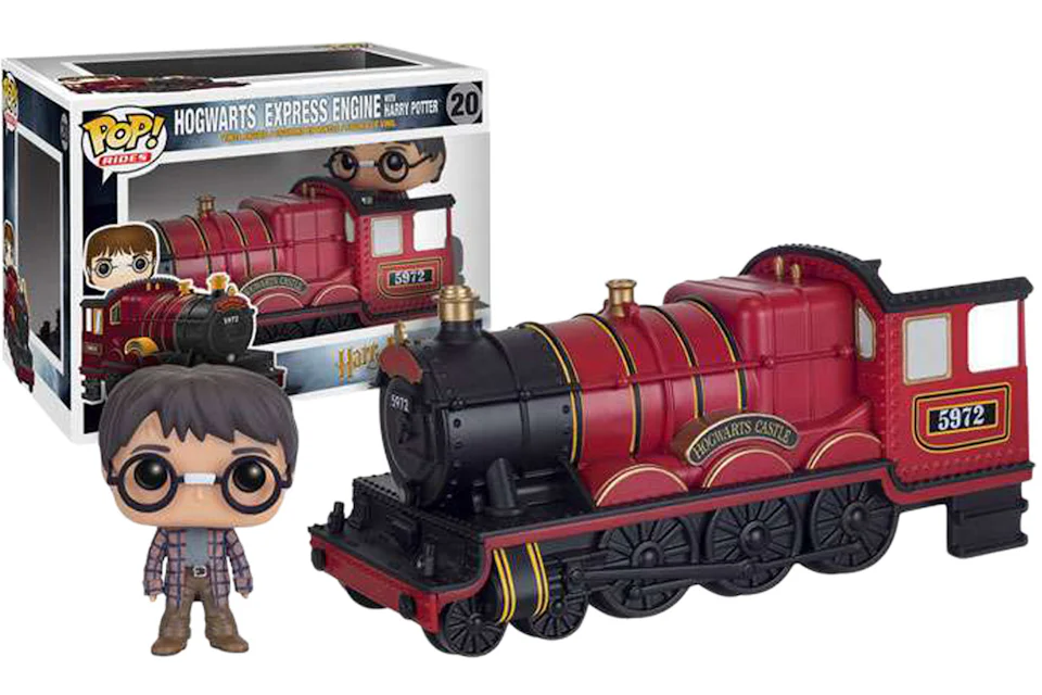 Funko Pop! Rides Harry Potter Hogwarts Express Engine with Harry Potter Figure #20