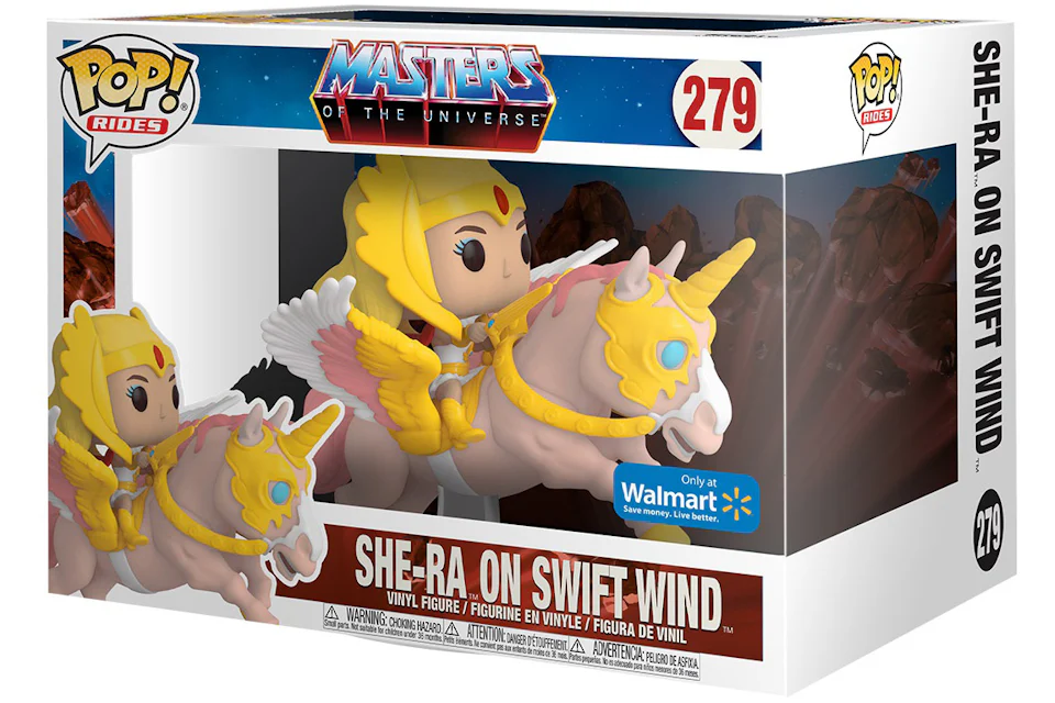 Funko Pop! Rides Masters Of The Universe She-Ra On Swift Wind Walmart Exclusive Figure #279