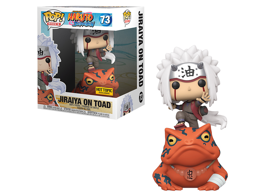 Funko Pop! Rides Naruto Shippuden Jiraiya On Toad Hot Topic ...