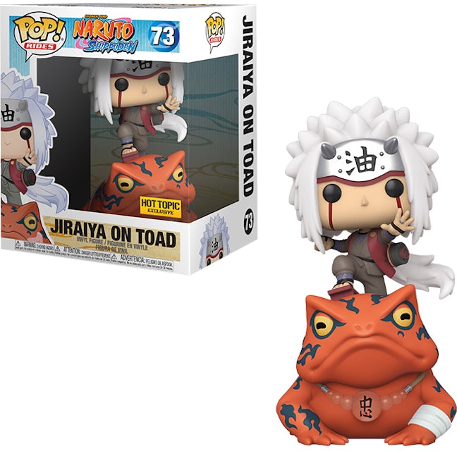 Funko Pop! Rides Naruto Shippuden Jiraiya On Toad Hot Topic Exclusive  Figure #73 - SS21 - US