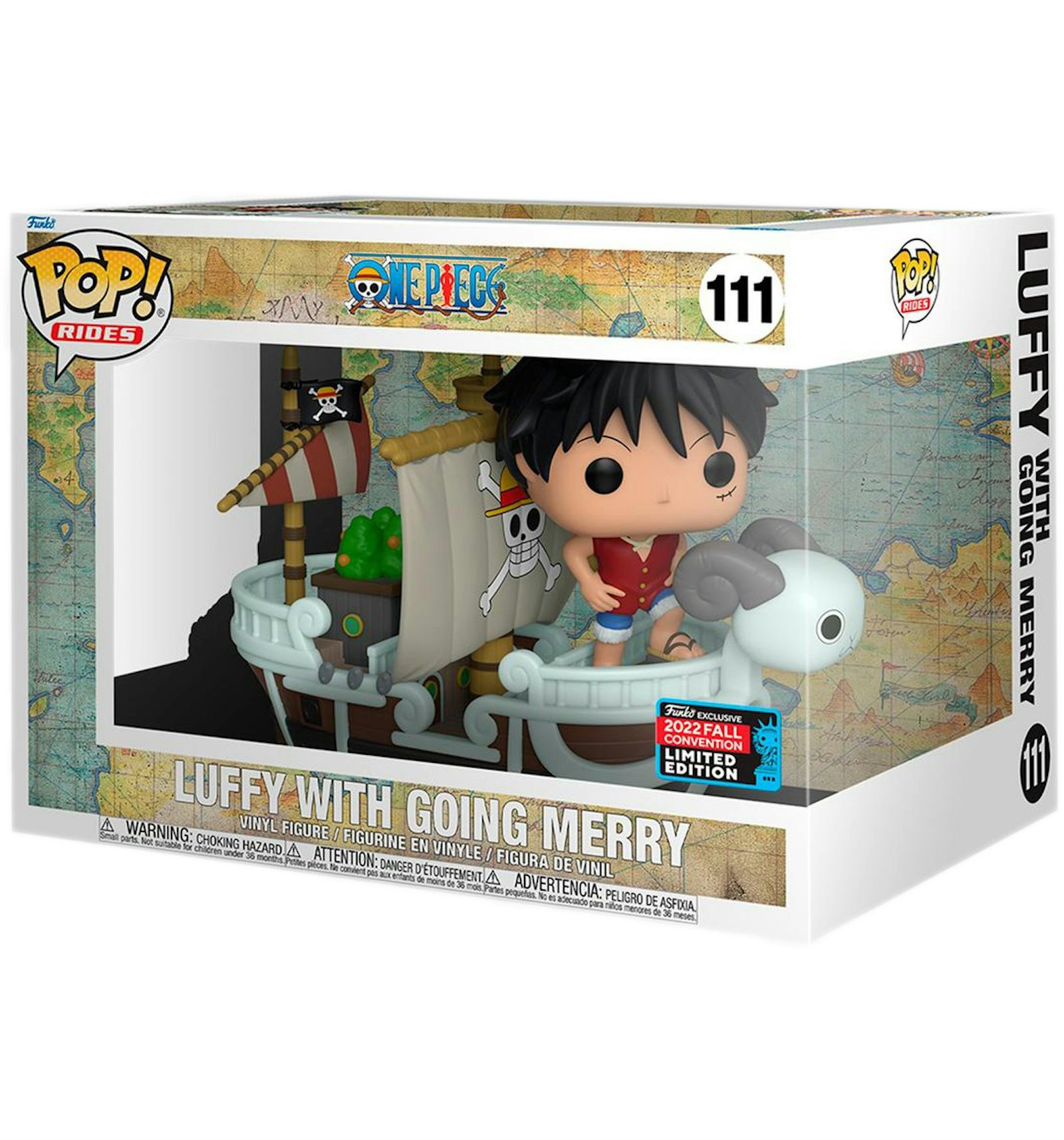 Funko Pop! Rides One Piece Luffy with Going Merry 2025 Fall Convention
