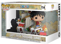 Funko Pop! Rides One Piece Luffy with Thousand Sunny 2022 CCXP Exclusive Figure #114