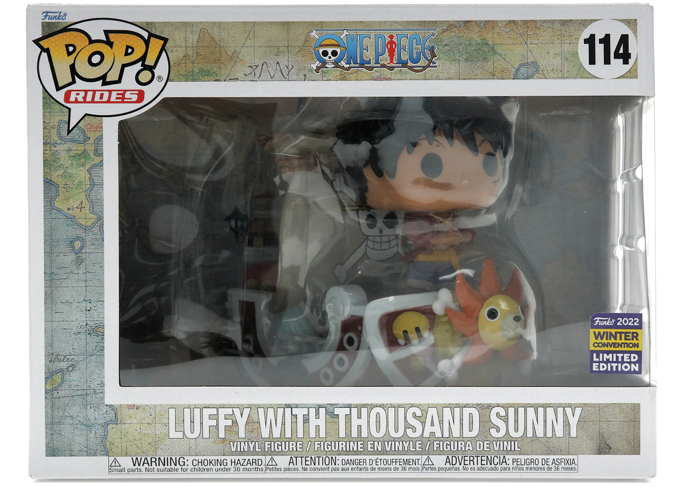 Funko Pop! Rides One Piece Luffy with Thousand Sunny 2022 Winter