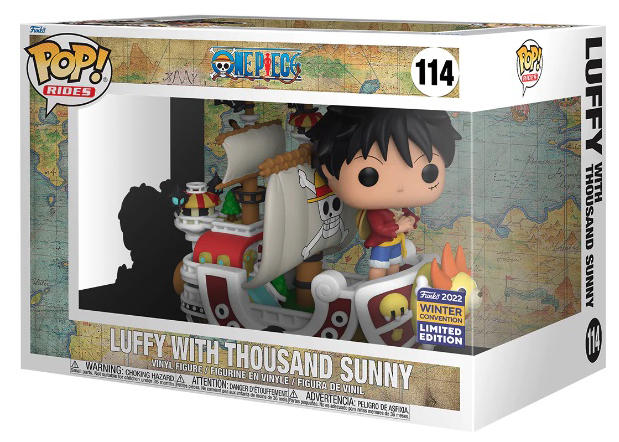 Funko Pop! Rides One Piece Luffy with Thousand Sunny 2022 Winter