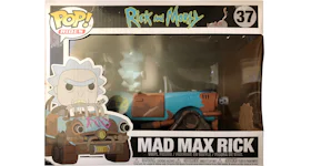Funko Pop! Rides Rick and Morty Mad Max Rick Figure #37