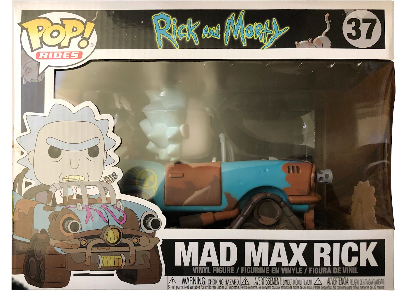 Funko Pop! Rides Rick and Morty Max Rick Figure #37 - US