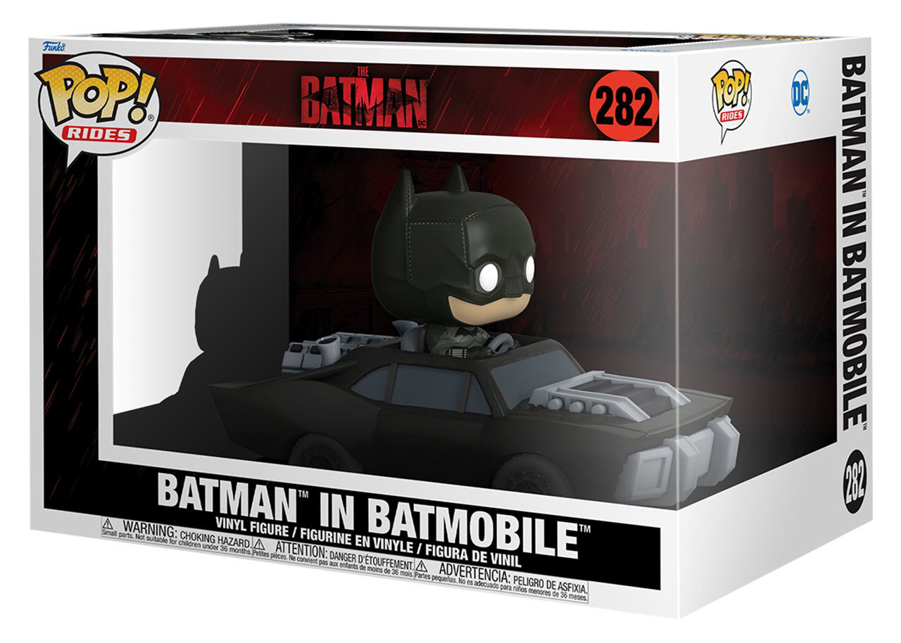 Funko Pop! Rides The Batman (Batman In Batmobile) Figure #282