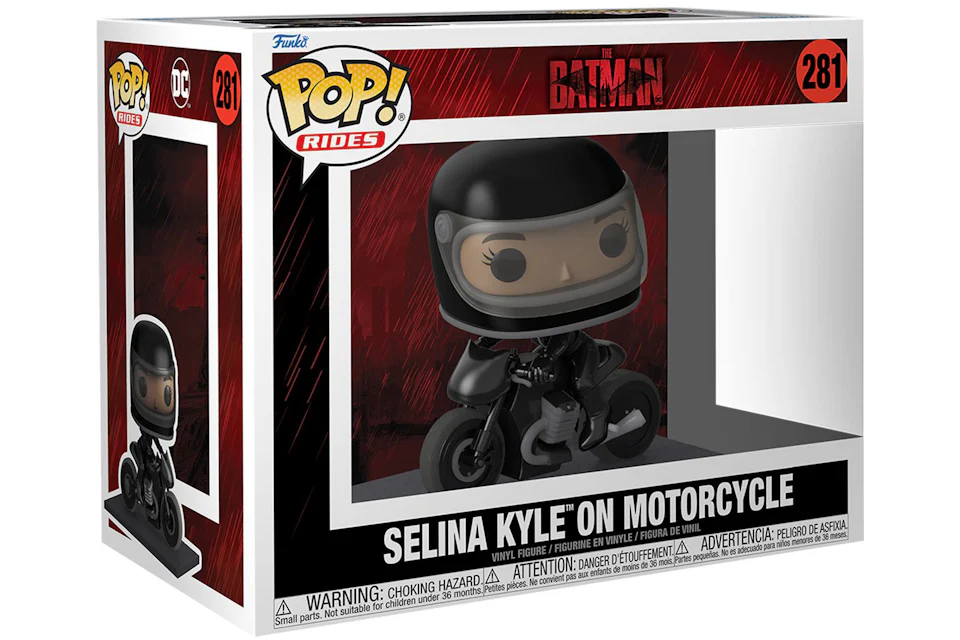 Funko Pop! Rides The Batman Selina Kyle On Motorcycle Figure #281