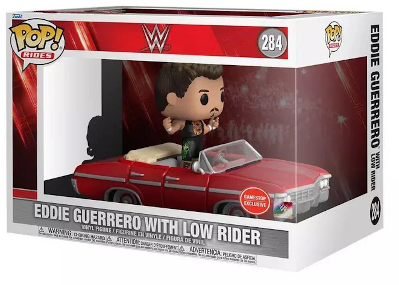 Funko Pop! Rides WWE Eddie Guerrero With Low Rider GameStop Exclusive ...