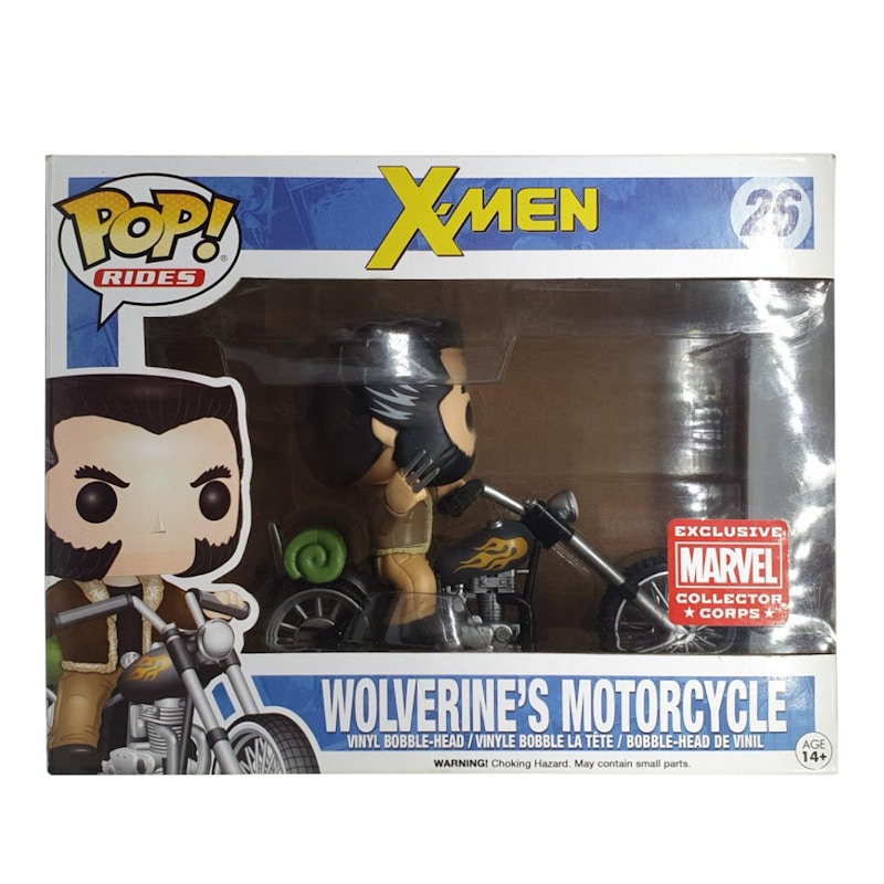 wolverine's motorcycle pop