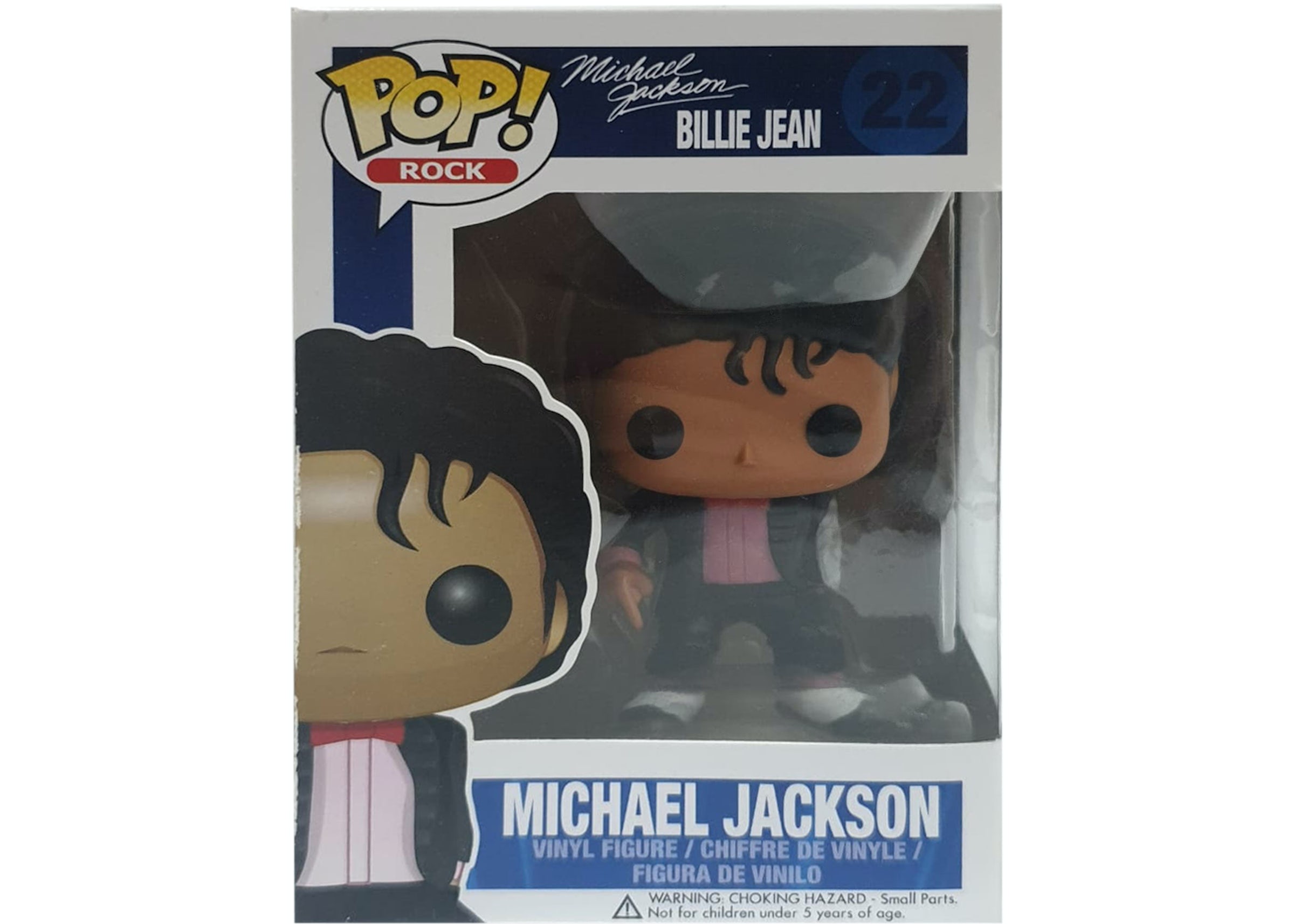 Funko Pop! Rock Michael Jackson (Billie Jean) Figure #22 - US