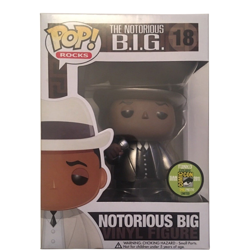 Funko Pop Rocks on sale - The Notorious B.I.G. BIG - #18 - Rare Vaulted - Grail-