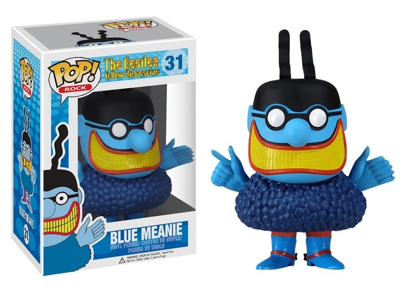 Funko Pop! Rock The Beatles Yellow Submarine Blue Meanie Figure