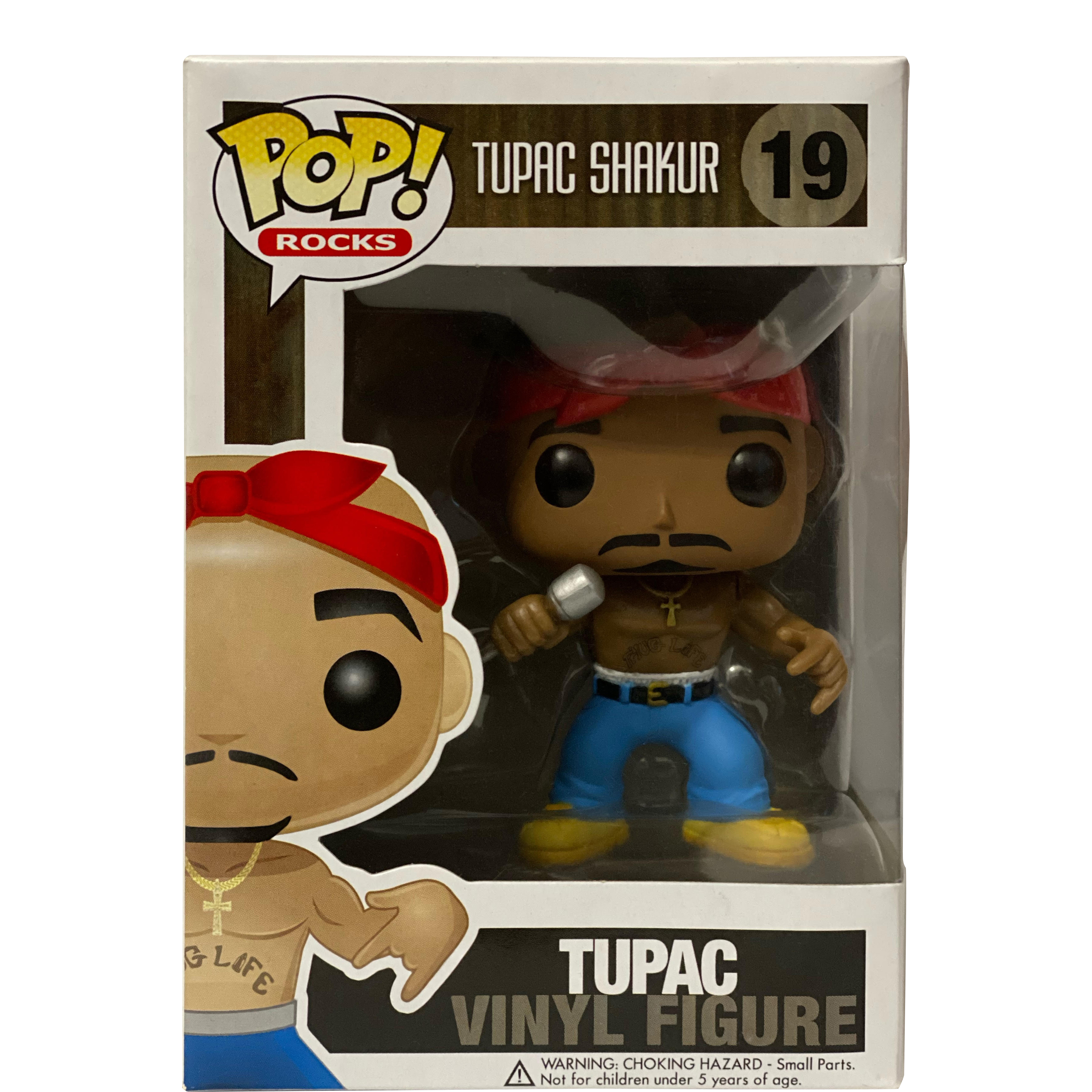 Funko Pop Rocks TUPAC SHAKUR #19 FIGURE Collection Jouets # 2PAC # 19 