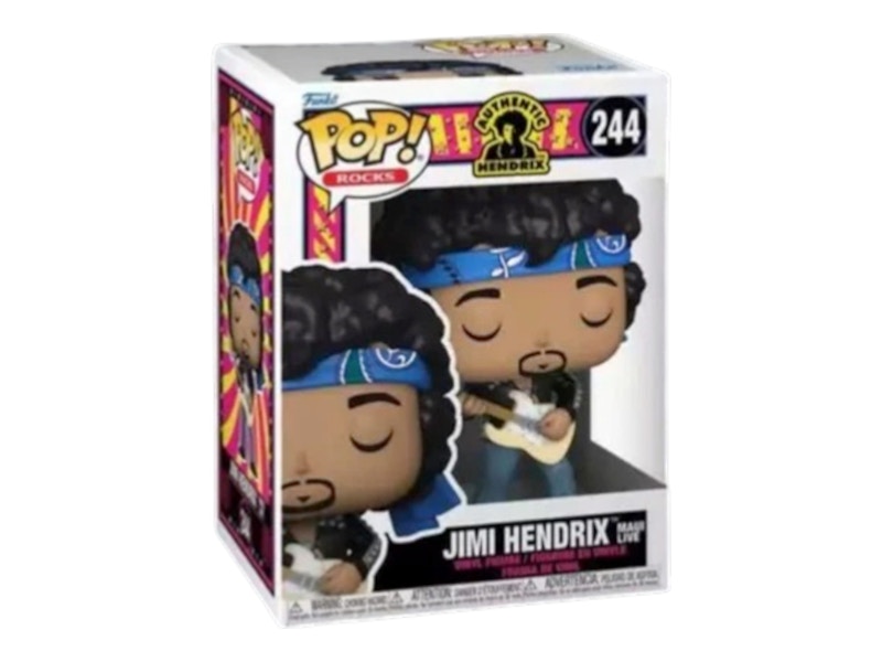 Funko Pop! Rocks: Authentic Hendrix Jimi Hendrix (Maui Live) Figure #244