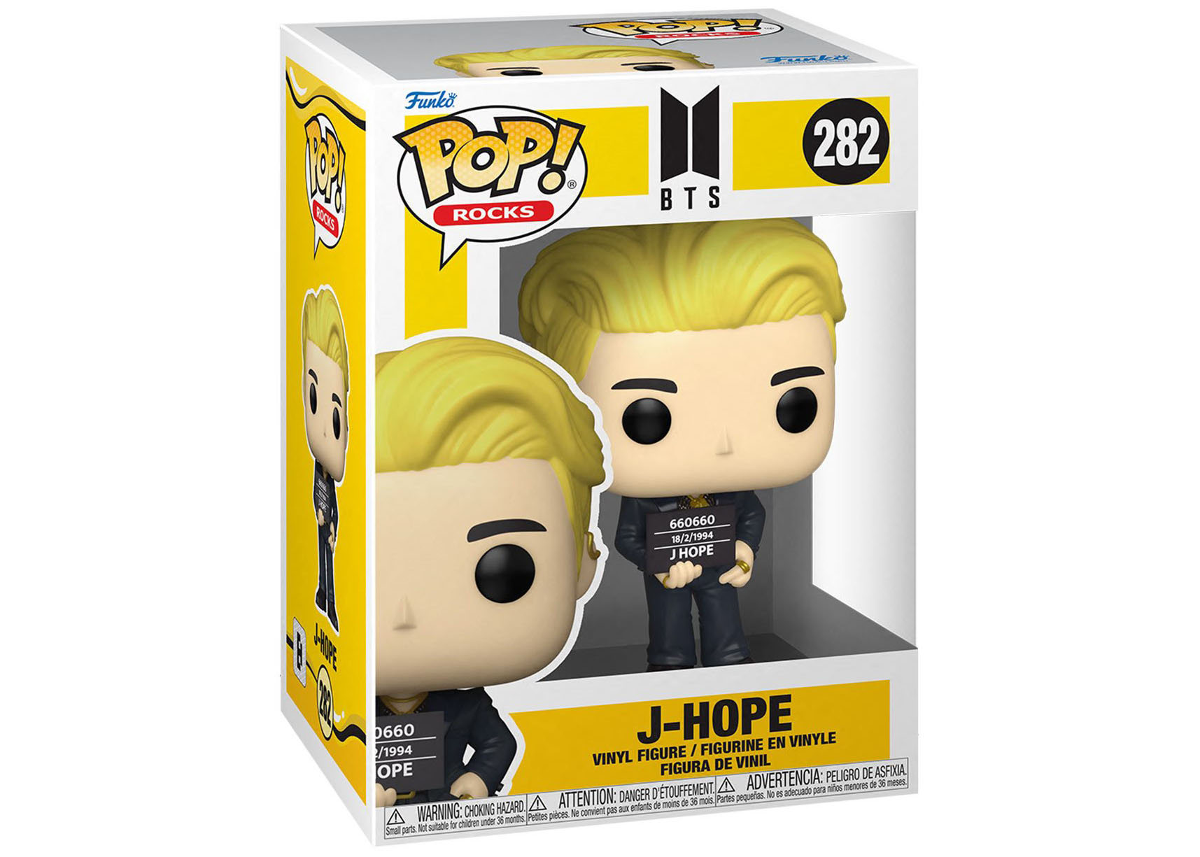 Funko Pop! Rocks BTS Butter J-Hope Figure #282 - US