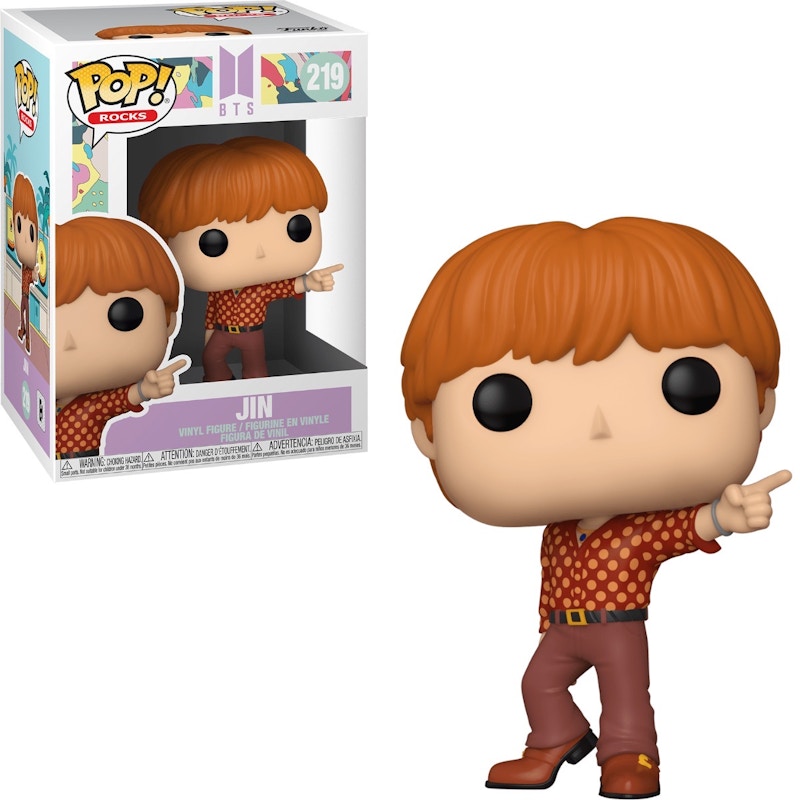 Funko Pop! Rocks: BTS Jin (Dynamite) Figure #219