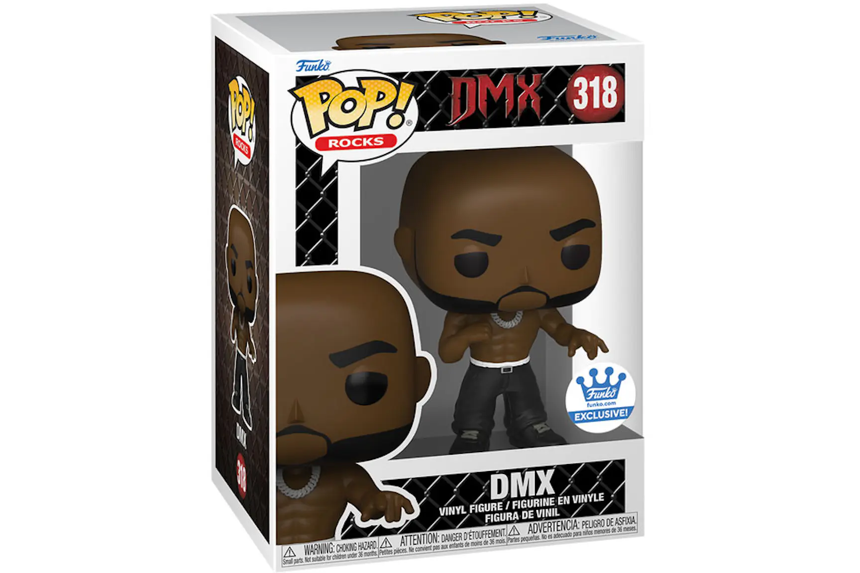 Funko Pop! Rocks DMX Funko Shop Exclusive Figure #318 - CN