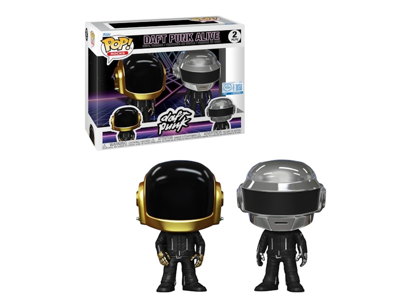 Confezione da 2 Pop! Esclusiva per il Funko Shop di Rocks Daft Punk Alive