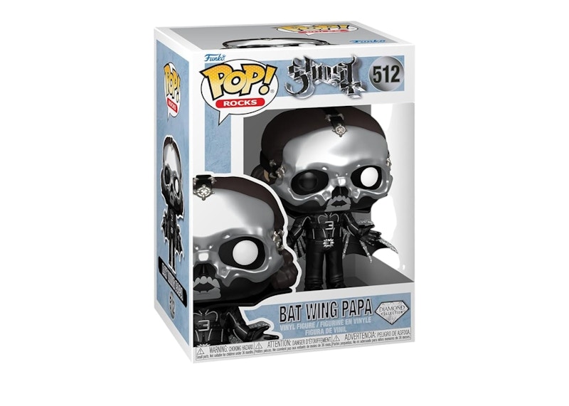 Funko Pop! Rocks: Ghost - Bat Wing Papa - Diamond Glitter Figure #512