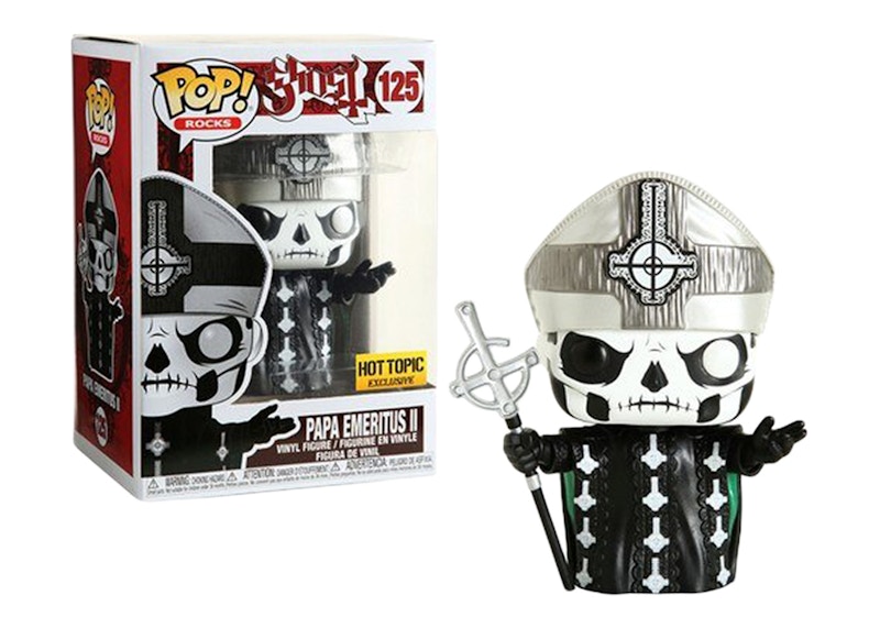 Funko Pop! Rocks Ghost Papa Emeritus II Hot Topic Exclusive Figure