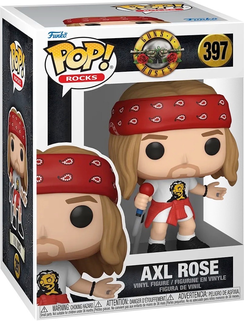 Funko Pop! Rocks: Guns N Roses Axl Rose Figure #397